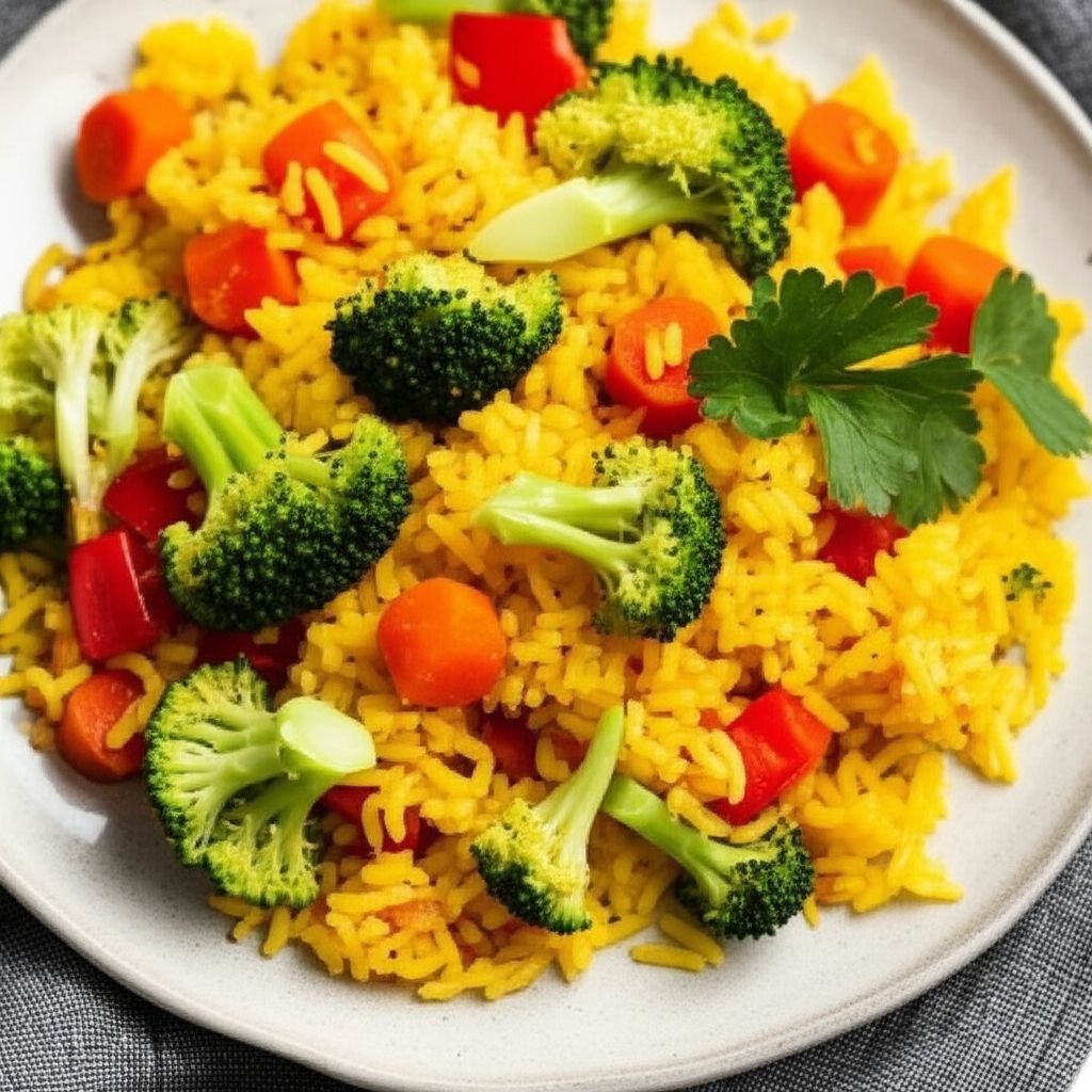 Yellow Rice with Vegetables