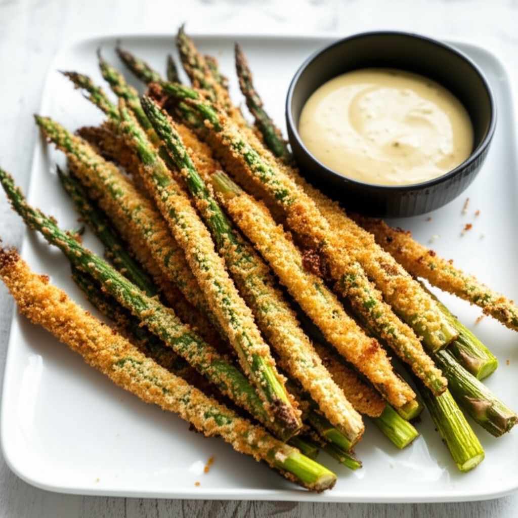 Air-Fryer Asparagus Fries