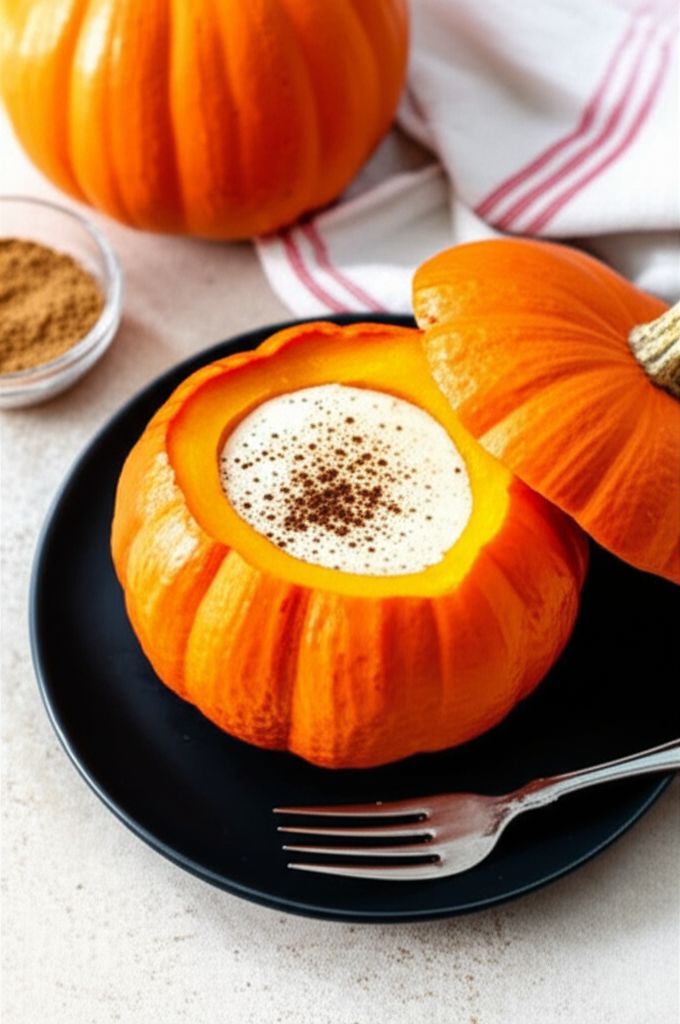 Baked Mini Pumpkins