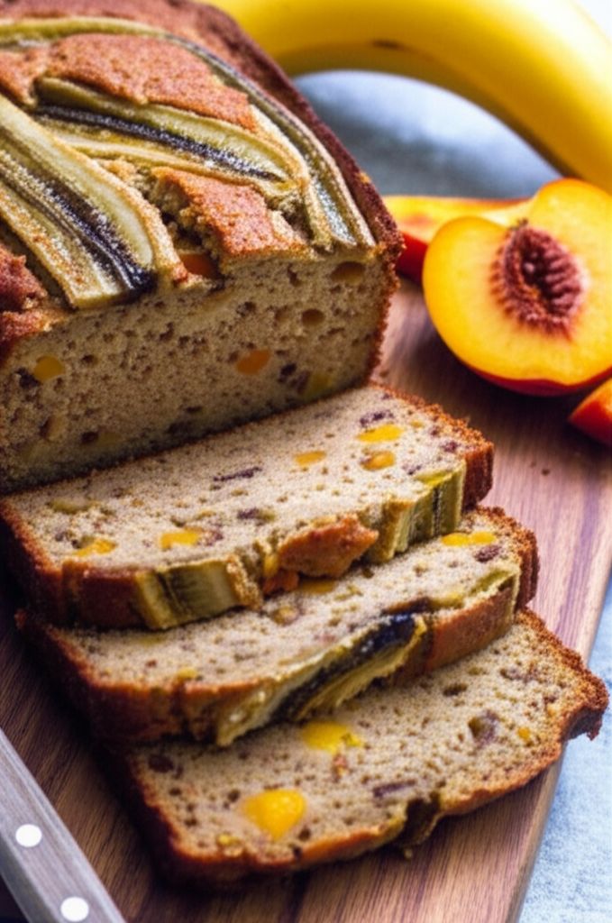Banana Peach Bread