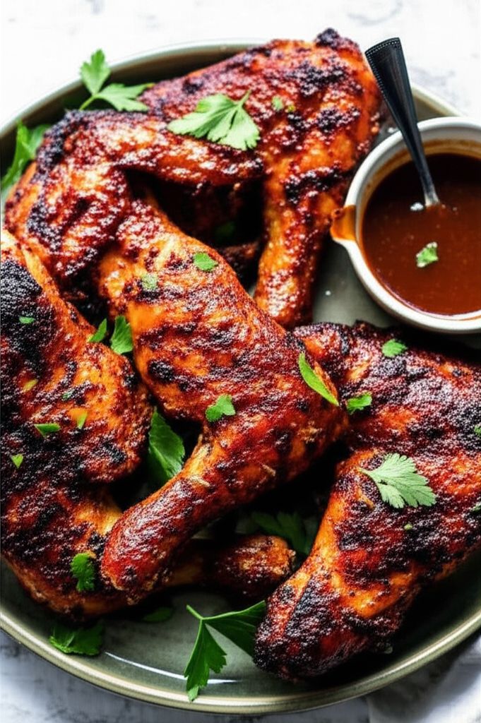 Barbecued Butter Chicken