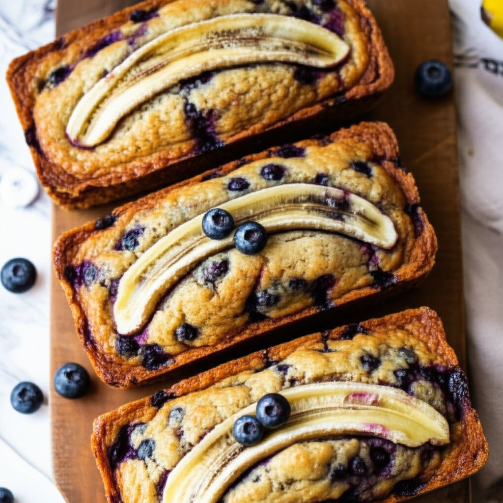 Blueberry Banana Bread