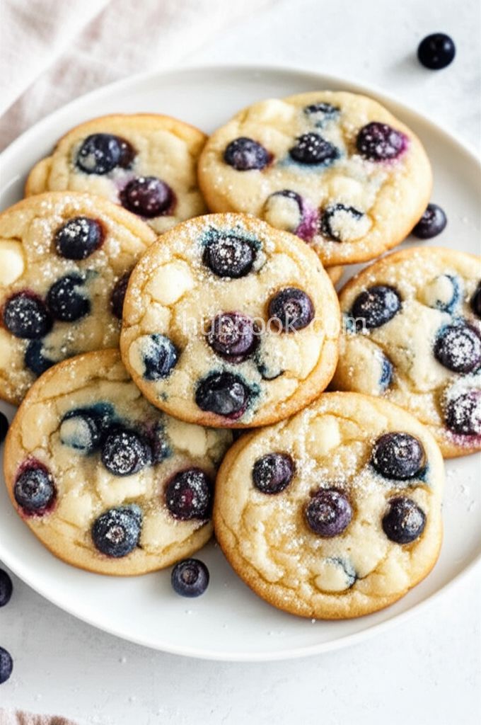 Blueberry Cheesecake Cookies
