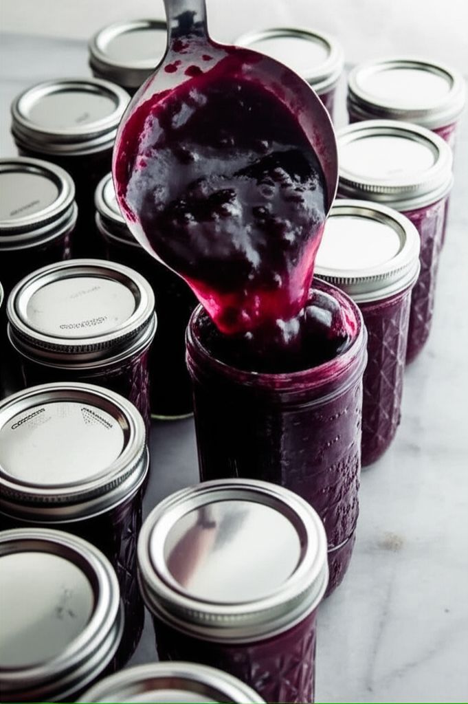 Blueberry Pie in a Jar