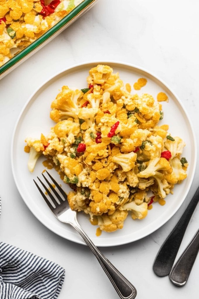 Cheesy Cauliflower Casserole