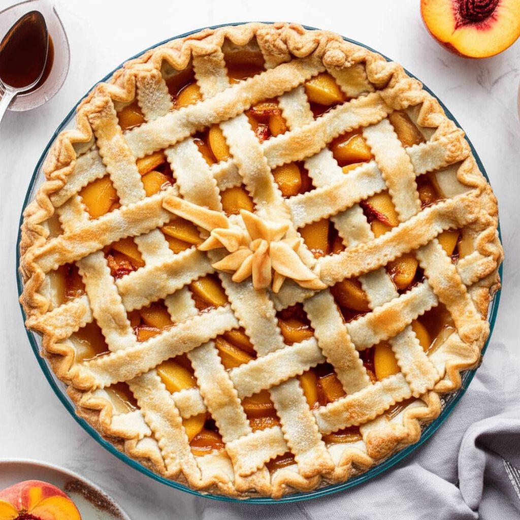 Chef John's Peach Pie
