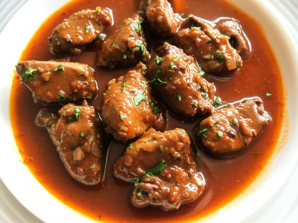 Chicken Livers Peri Peri