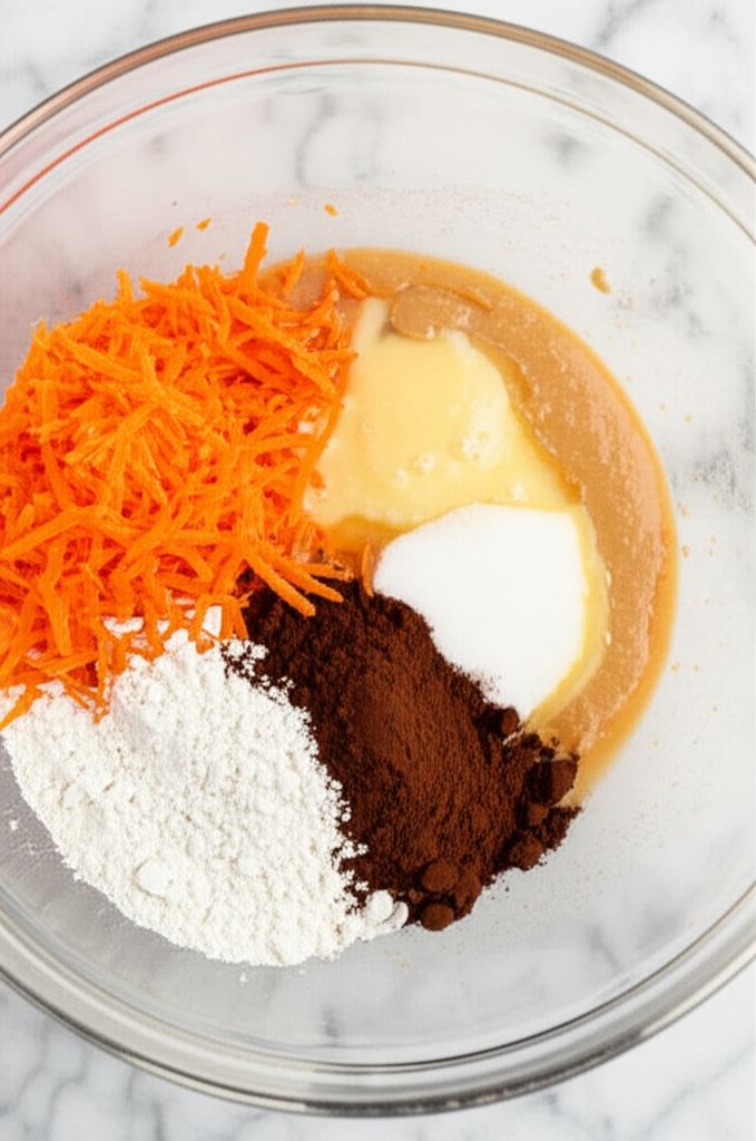 Chocolate Carrot Cupcakes