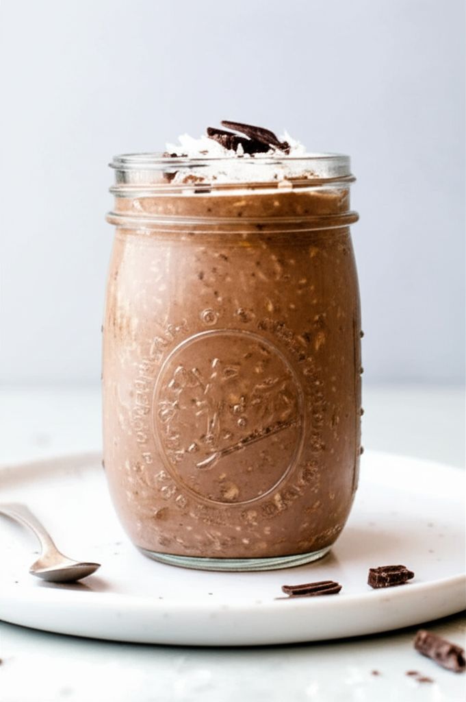 Chocolate Coconut Overnight Oats