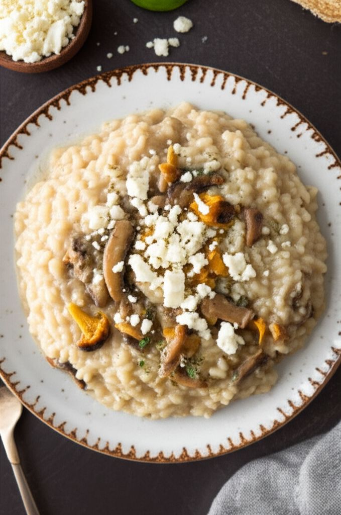 Creamy Wild Mushroom Risotto