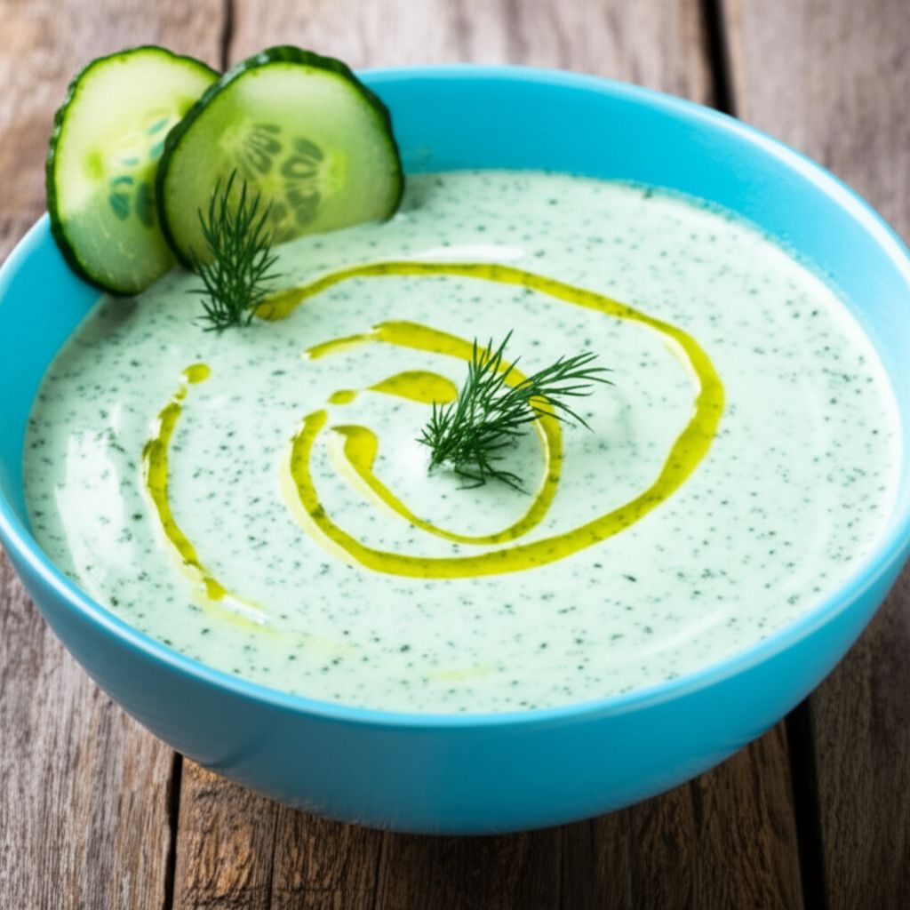Easy Cold Cucumber Soup