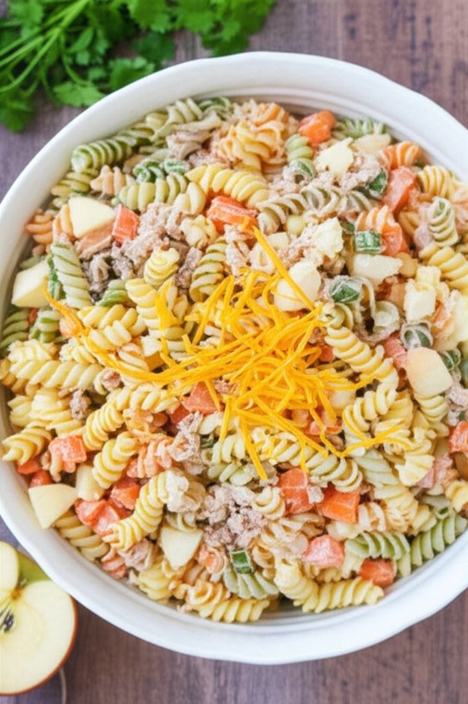 Five Food Groups Macaroni Salad
