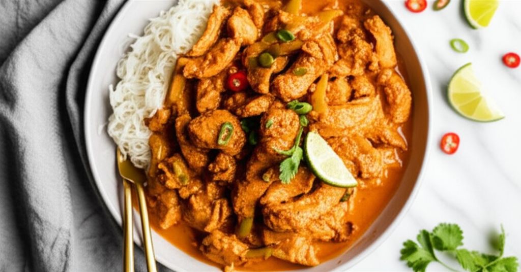 Five-Ingredient Red Curry Chicken