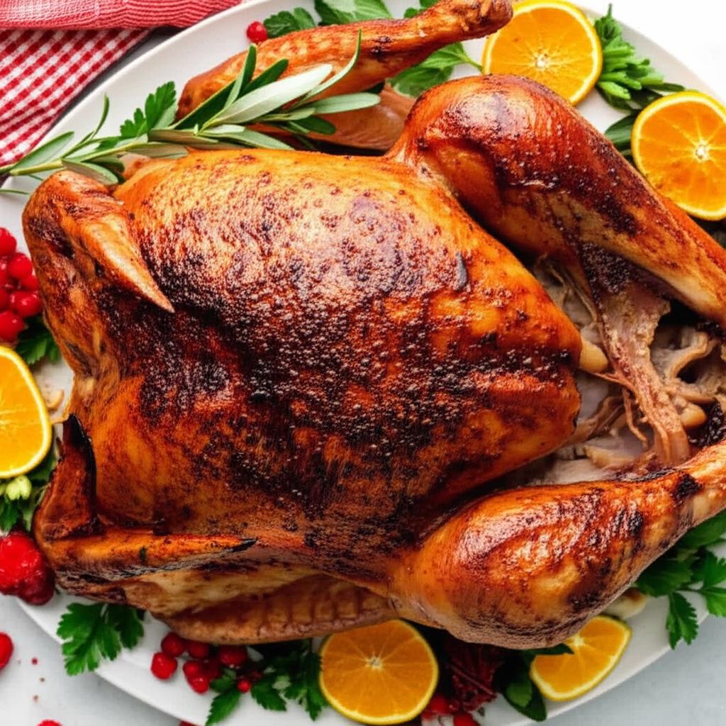 Grilled Whole Turkey