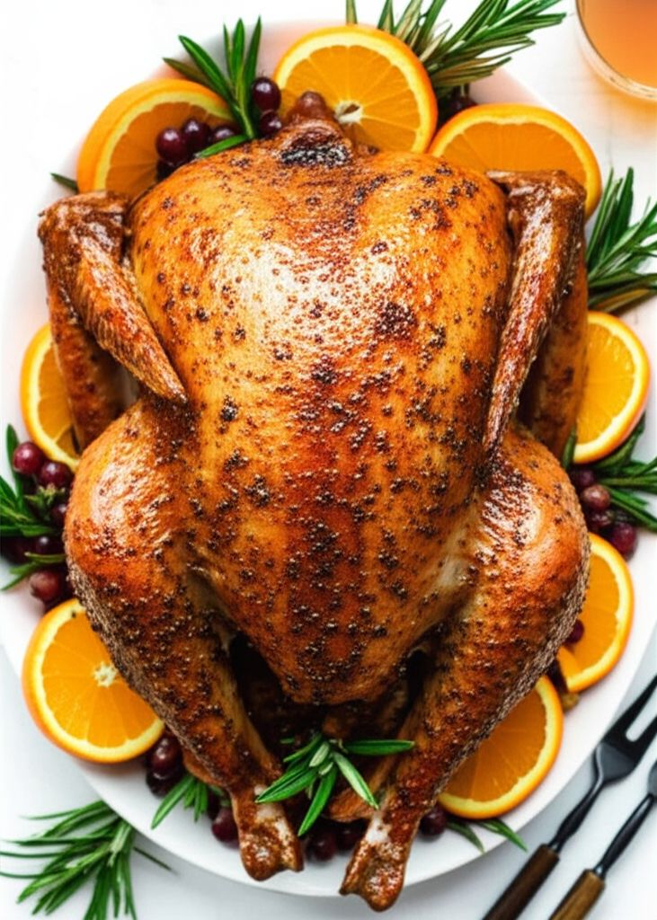 Holiday Turkey with Honey Orange Glaze