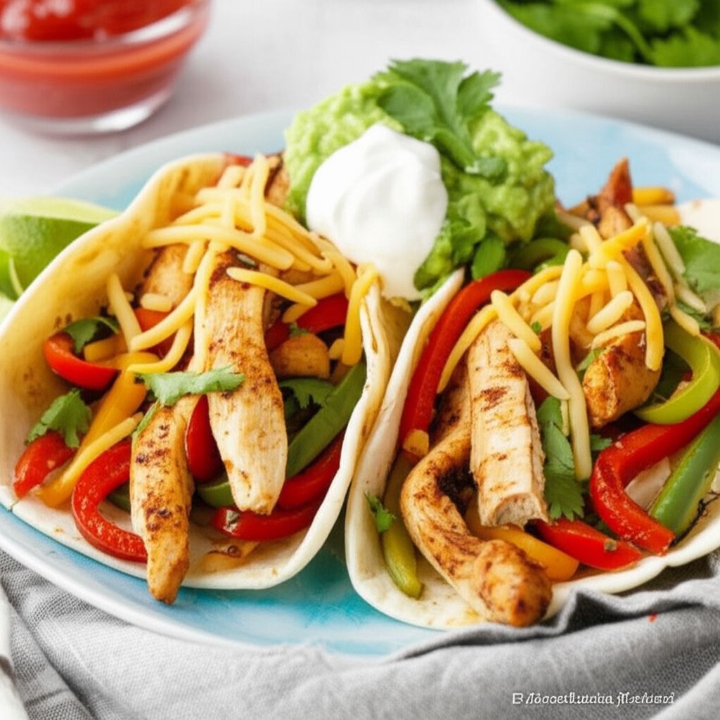 Homemade Chicken Fajitas