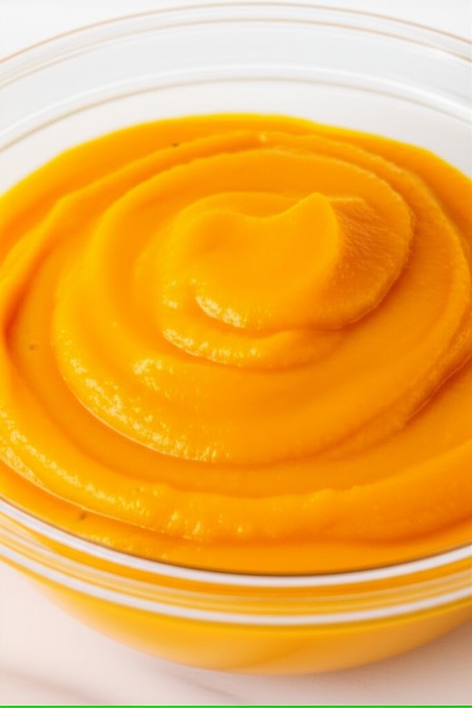 Homemade Pumpkin Puree in the Microwave