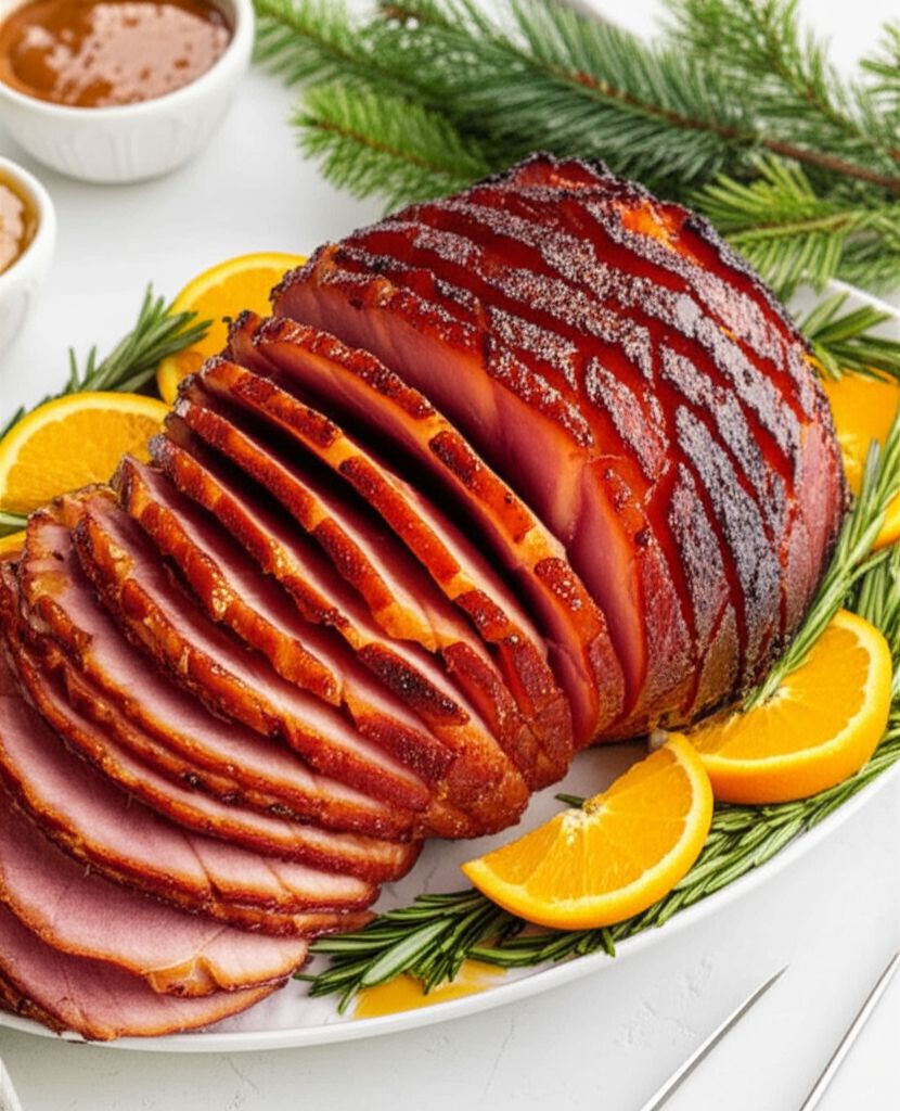 Honey-Orange Glazed Ham