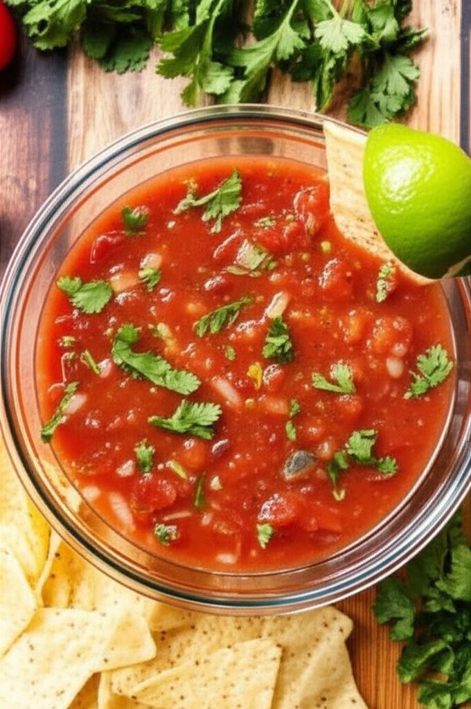 Instant Pot Canned Tomato Salsa