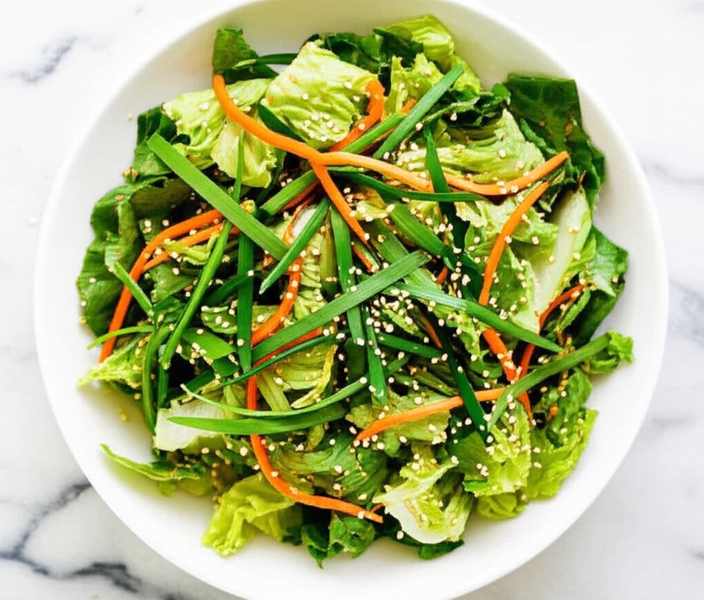 Korean Salad with Sesame Dressing