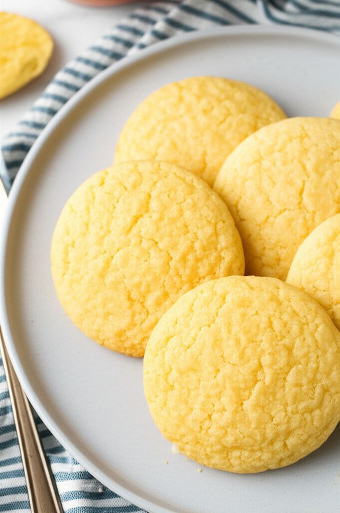 Lemon Pound Cake Cookies
