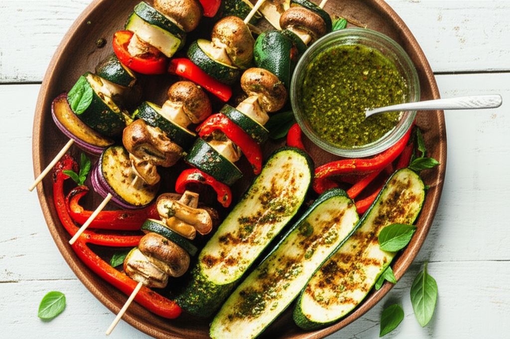 Marinated Barbequed Vegetables