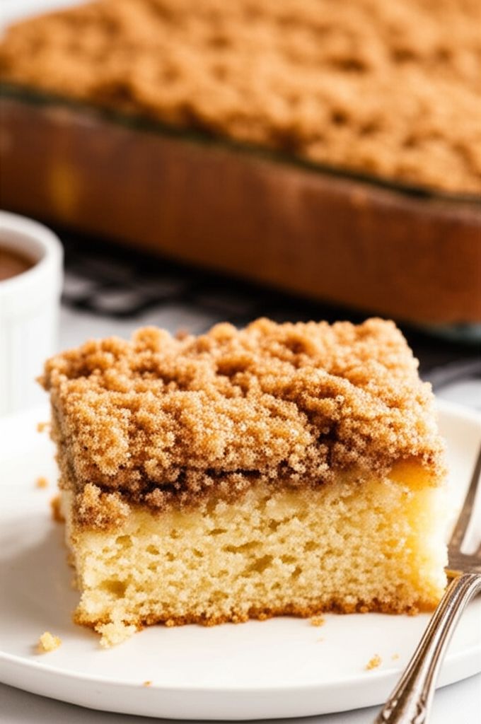 Old Fashioned Coffee Cake with Cinnamon-Streusel Topping