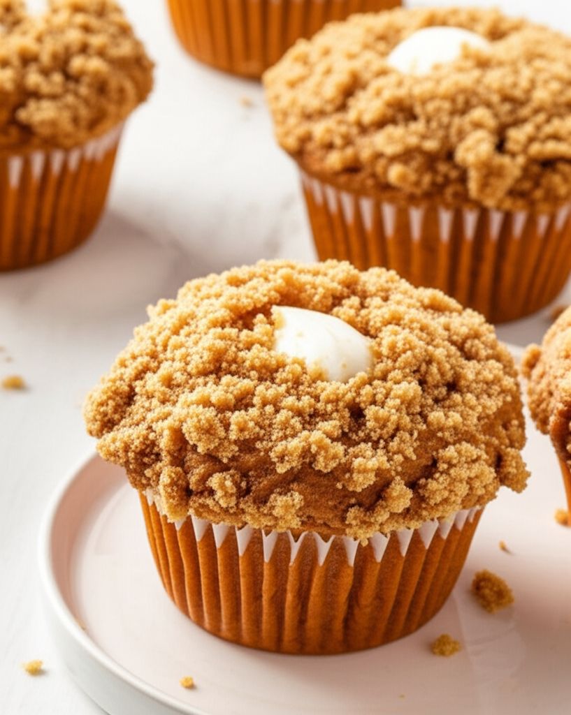 Pumpkin Cream Cheese Muffins
