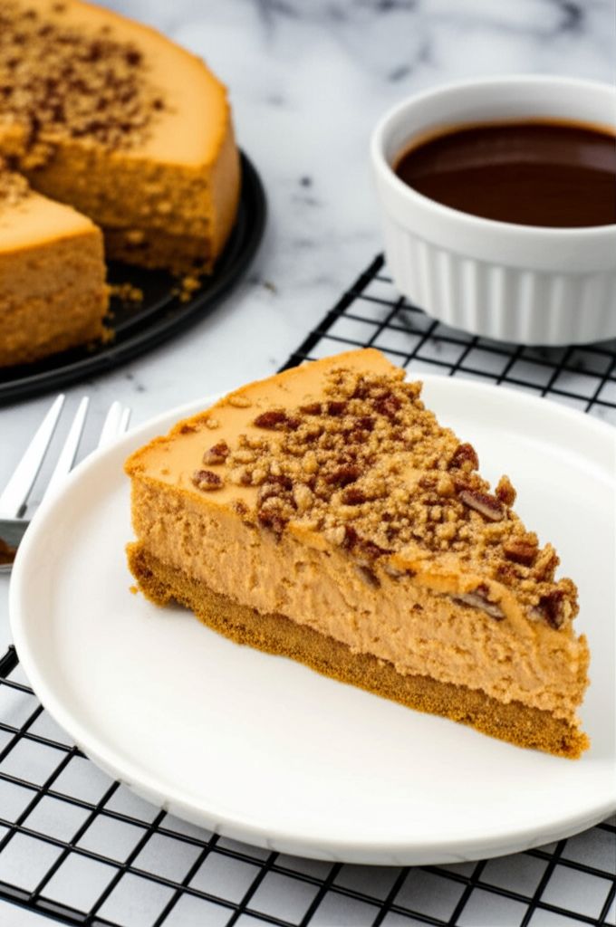 Pumpkin Pecan Cheesecake