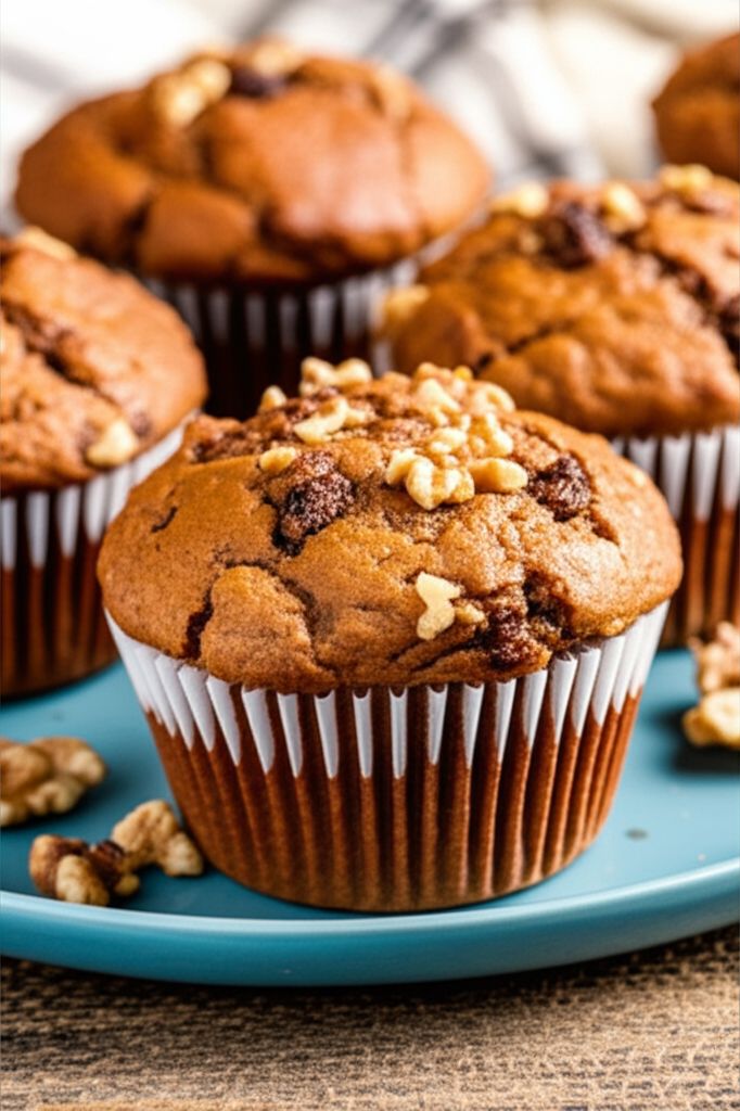 Pumpkin Wheat Honey Muffins