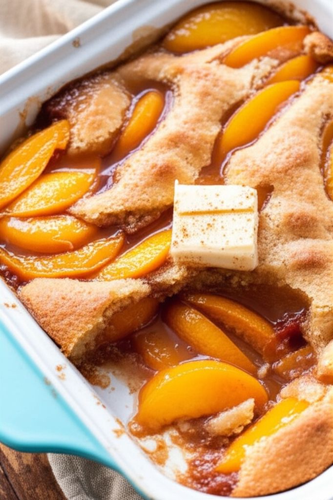 Quick and Easy Peach Cobbler