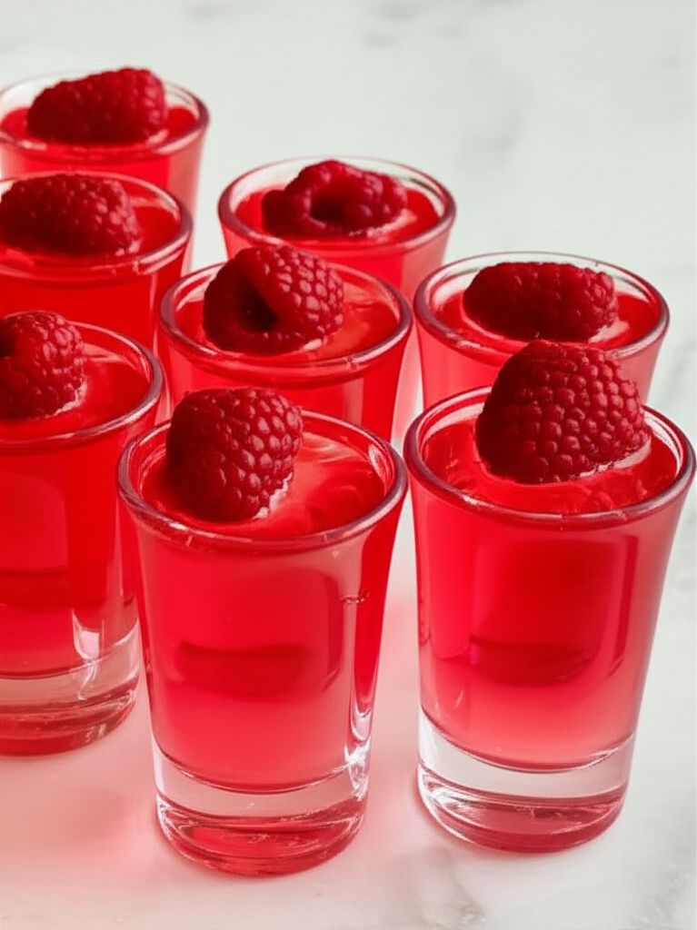 Raspberry Party Shots