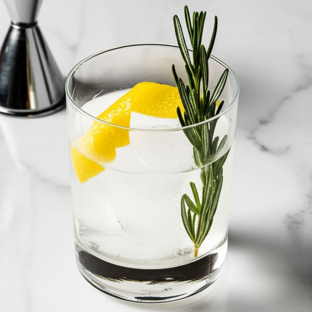 Salty Lemon Gin and Tonic