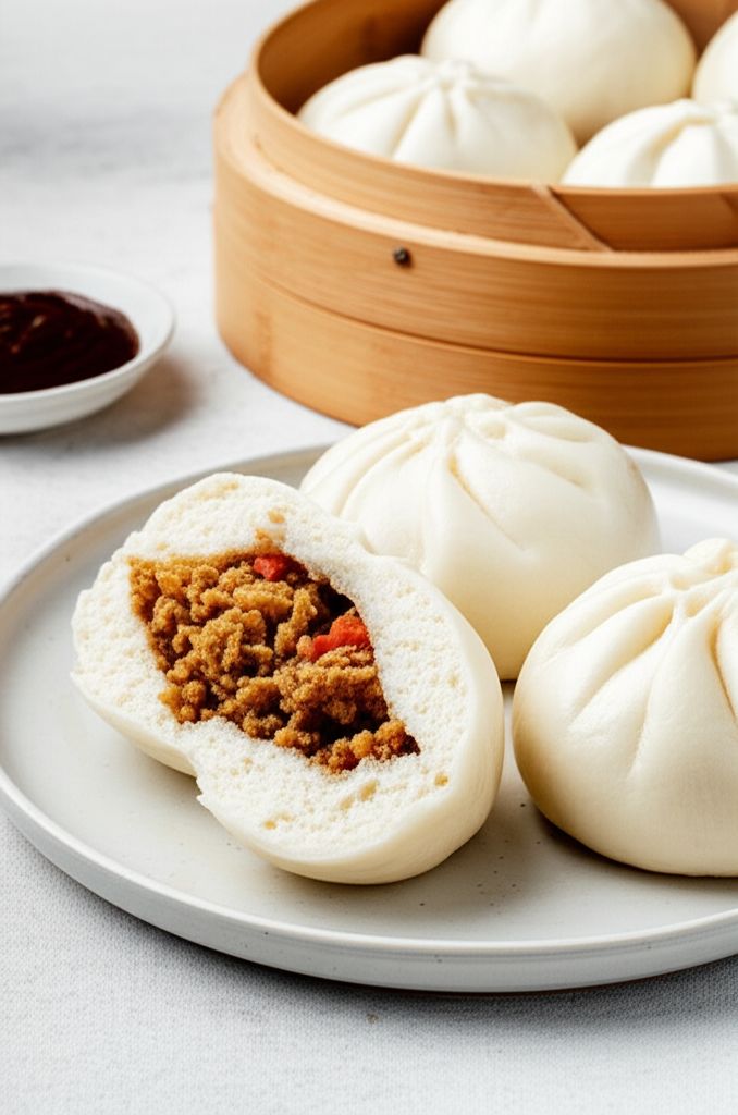 Siopao (Filipino Steamed Buns)