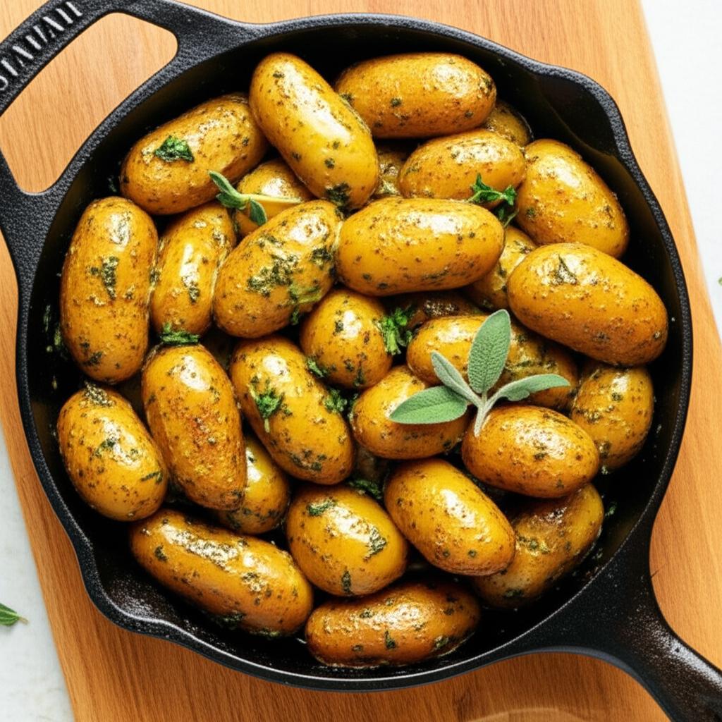 Skillet-Roasted Fingerling Potatoes