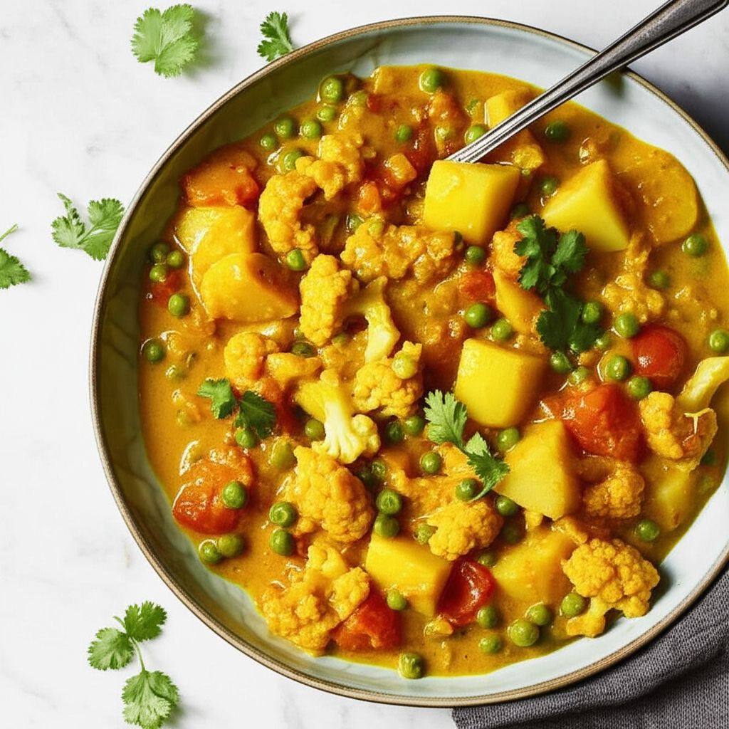 Slow Cooker Vegetarian Curry