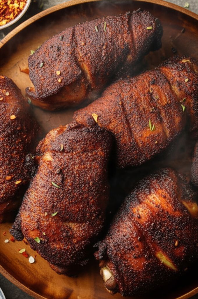 Smoked Chicken Thighs