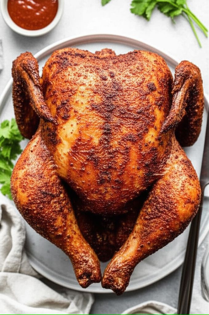 Smoked Whole Chicken