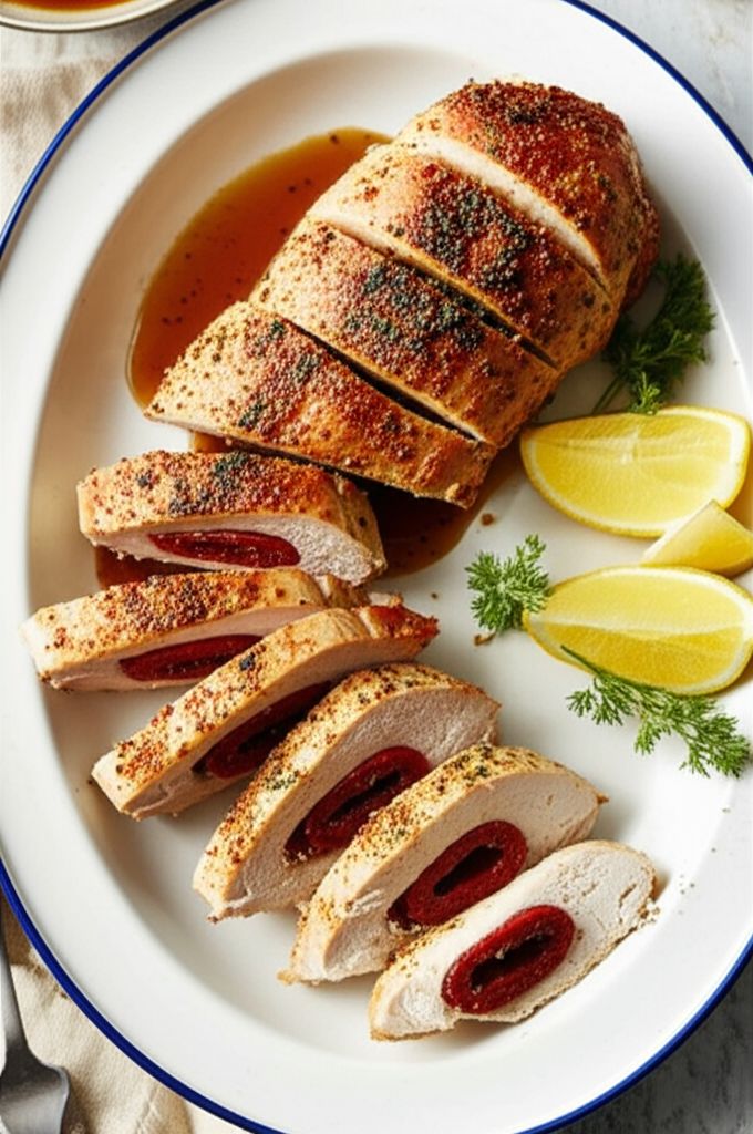 Spanish Chorizo Stuffed Chicken Breast