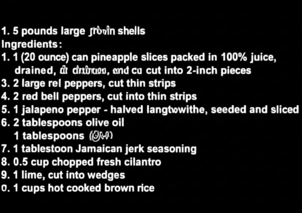 Sweet and Spicy Jerk Shrimp