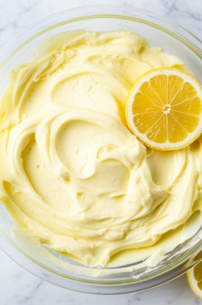 Tangy Lemon Cream Cheese Frosting