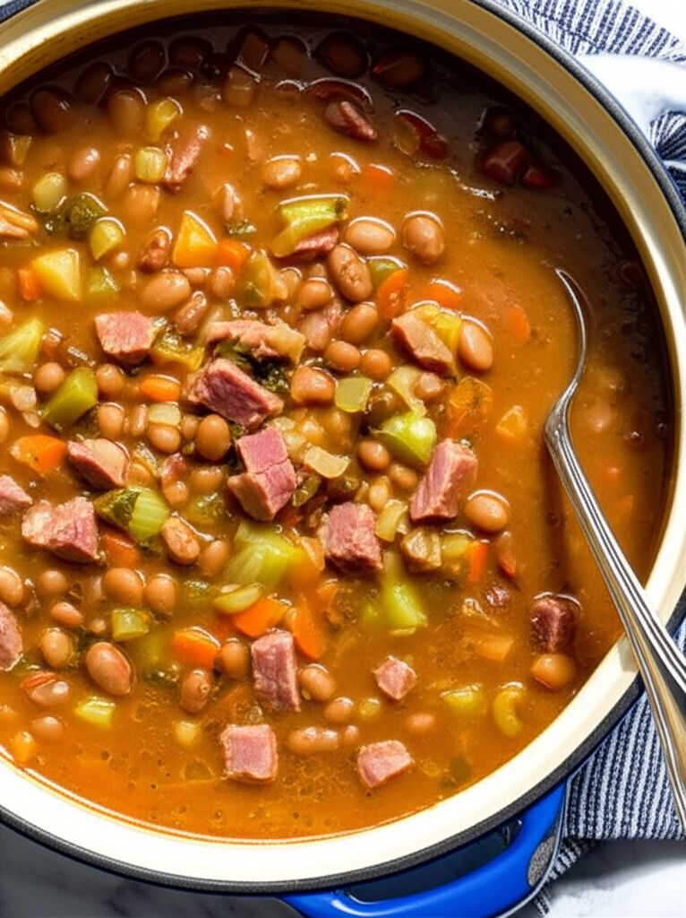 The Best Bean and Ham Soup