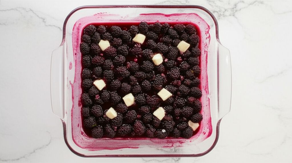 Traditional Blackberry Cobbler