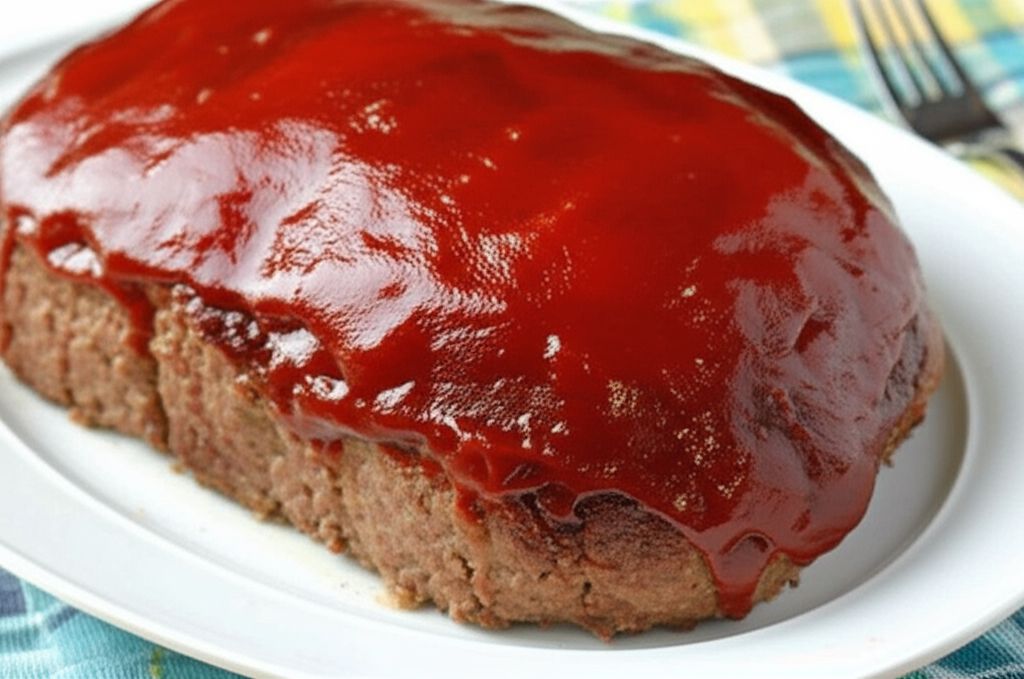 Upside-Down Barbecue Meatloaf