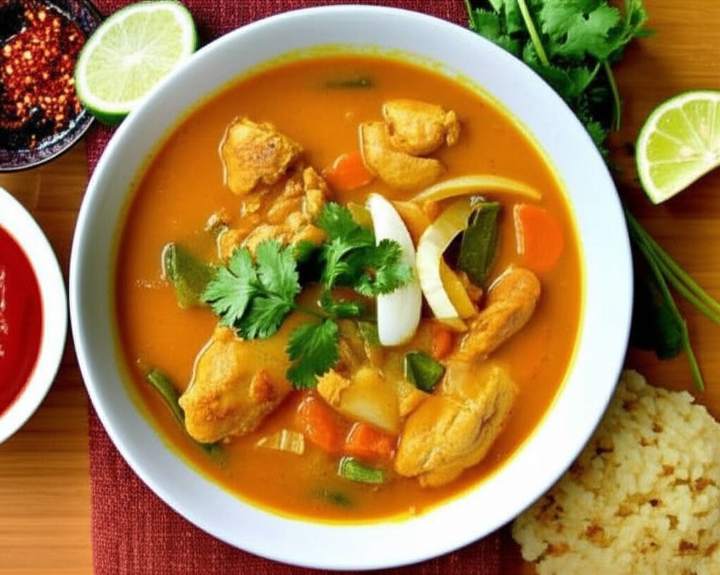 Vietnamese-Style Chicken Curry Soup