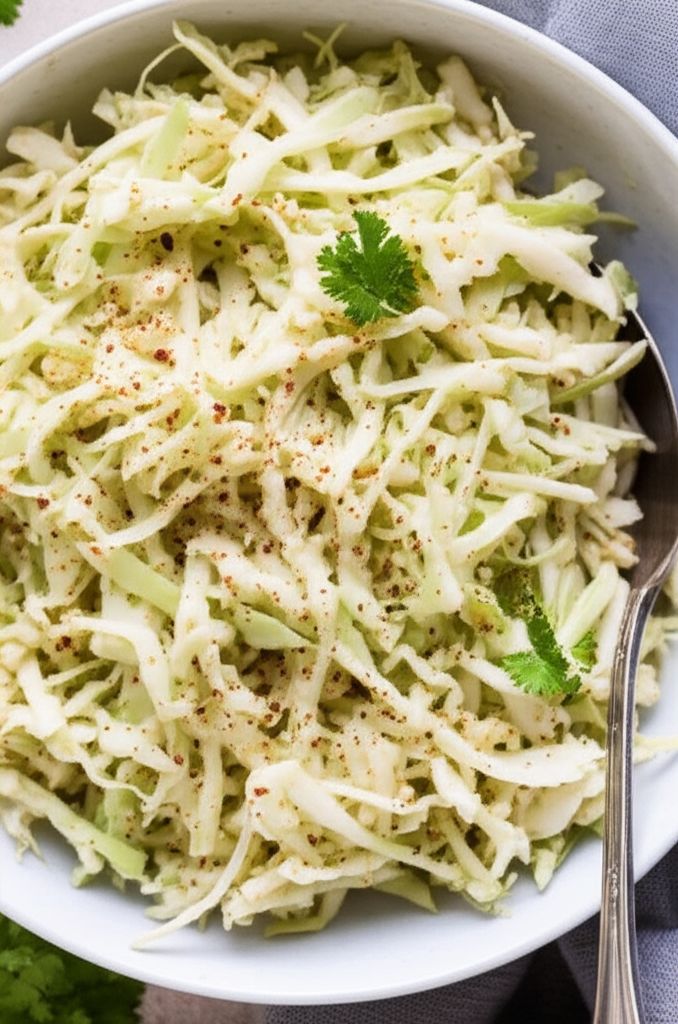 Vincent's Famous Garlic Coleslaw