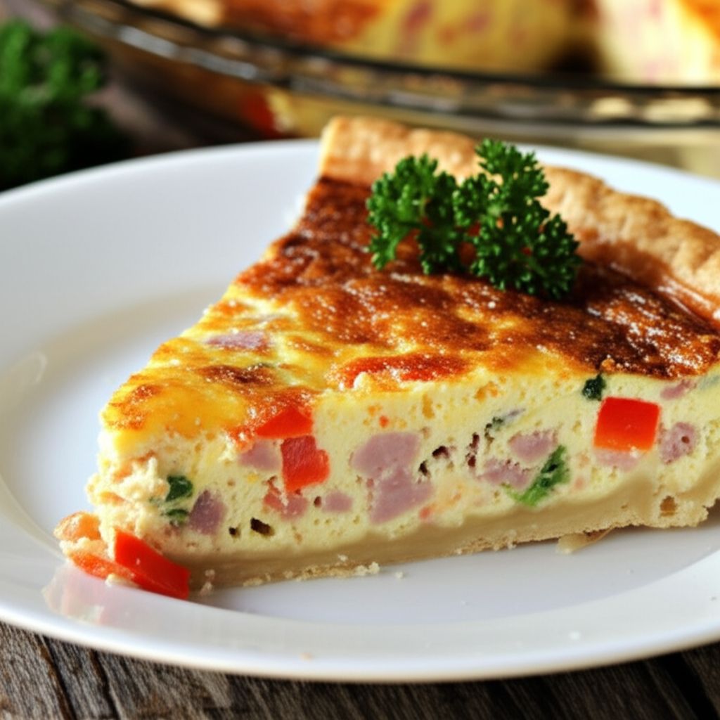 Western Omelet Quiche